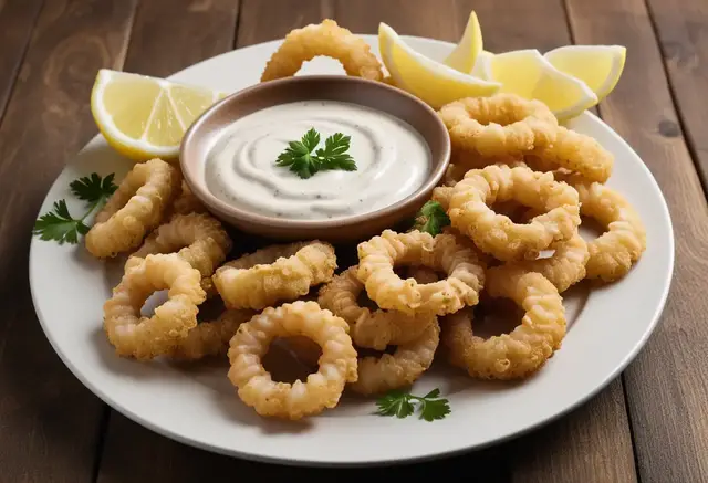 Video thumbnail for Crispy Calamari in 10 Minutes_ Simple & Deli