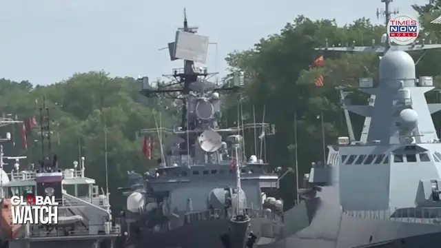 'Video thumbnail for Russian Defence Minister Inspects Baltic Fleet, Kremlin's Strategic Moves Alarm NATO Commanders?'