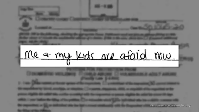 Video thumbnail for 2nd protective order from Abrego Garcia's wife alleges death threat