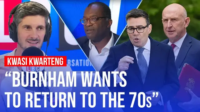 Video thumbnail for 38-day Chancellor Kwasi Kwarteng reacts to Burnham's tax plan