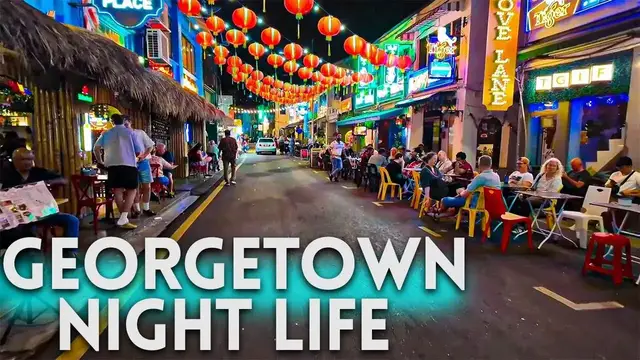 'Video thumbnail for Georgetown Penang Nightlife Tour 2025'