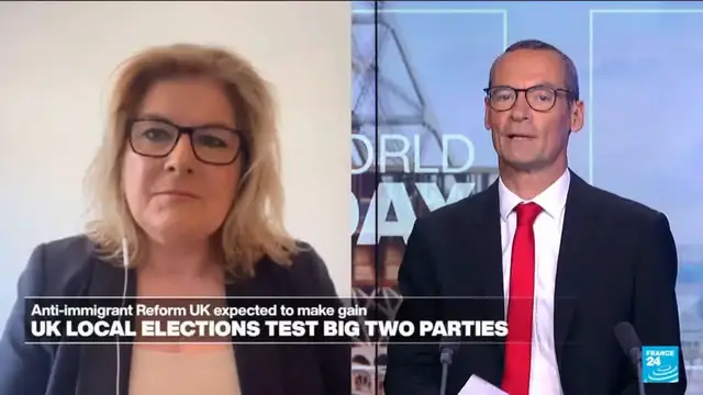 Video thumbnail for UK local elections test big two parties