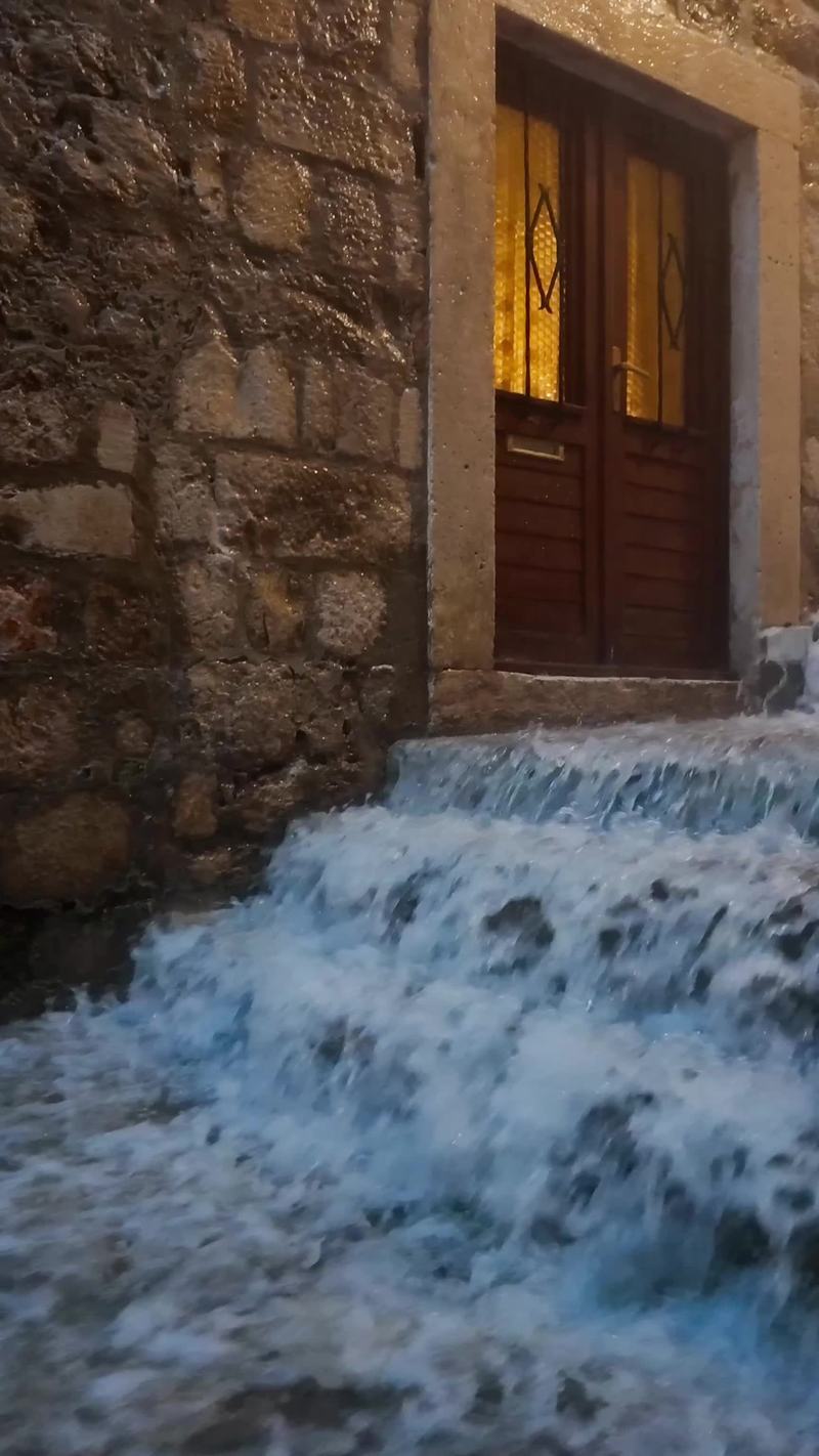 Video thumbnail for Flash Flood on Stone Steps in Old Town Dubrovnik