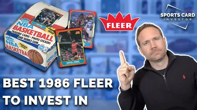 'Video thumbnail for Sports Card Investor: 1986 fleer basketball cards - michael jordan & other key investments!'