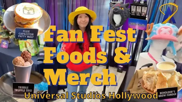 Video thumbnail for Universal Fan Fest Nights First Look at Food & Merch at Universal Studios Hollywood