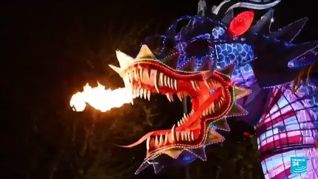 Video thumbnail for Lotus Lantern Festival draws thousands in Seoul to celebrate Buddha’s birthday