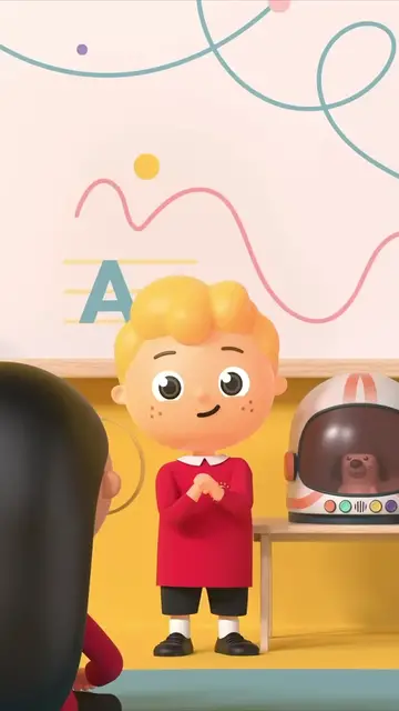 Video thumbnail for It’s show and tell time at School! Eddie had been practicing! #ReadyEddieGo #School #Autism