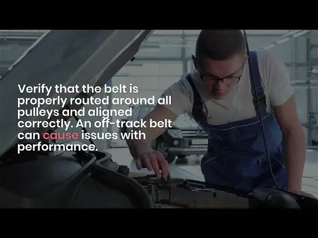 'Video thumbnail for How to Tighten Serpentine Belt (2025)'