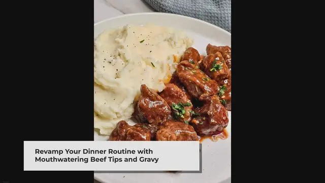 Video thumbnail for Beef Tips and Gravy