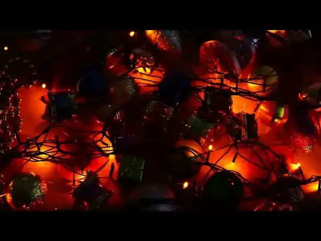Video thumbnail for Christmas Ornaments and Dancing Lights