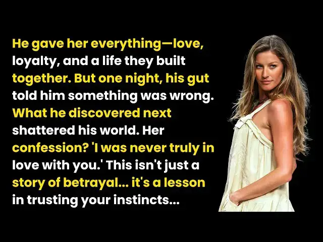 Video thumbnail for She Said 'I Was Never In Love With You' – A Husband’s Emotional Discovery of Betrayal | Wistaloom