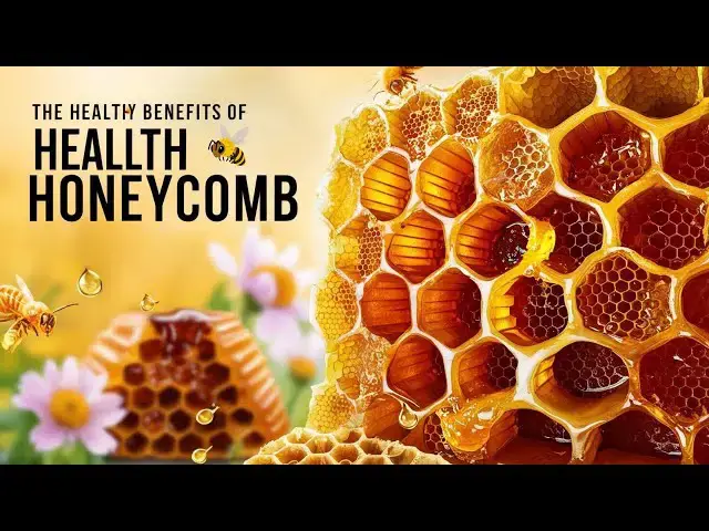 Video thumbnail for The Surprising Health Perks of Honeycomb: Nature’s Sweet Superfood