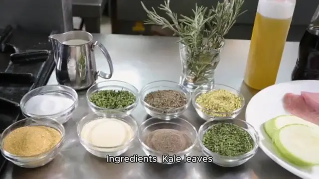 Video thumbnail for kale recipe