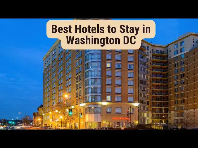 Video thumbnail for Best Hotels to Stay in Washington DC: Where History, Luxury, and Modern Comfort Meet