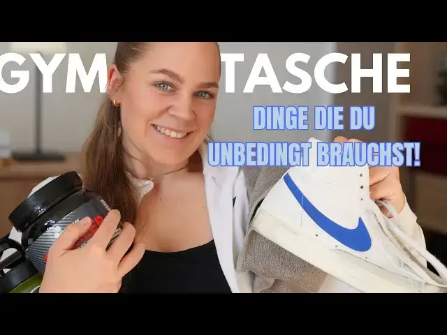 Video thumbnail for Was ist in meiner Gymtasche? 👀 DAS darf NIEMALS fehlen!