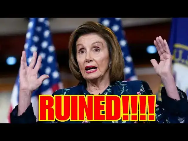 Video thumbnail for Trump Gets His Revenge On Pelosi - Her Legacy Is Destroyed