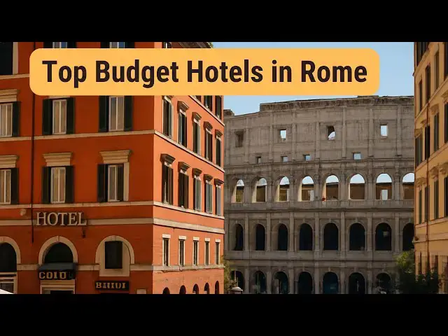 Video thumbnail for Top Budget Hotels in Rome: Affordable Stays Near Major Attractions
