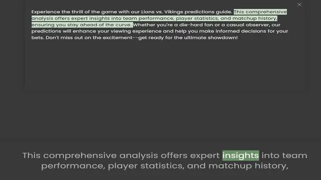 Video thumbnail for analysis offers expert insights into team performance, player statistics, and matchup history, ensuring you stay ahead of the curve. Whether you're a die-hard fan or a casual observer, our predictions will enhance your viewing experience