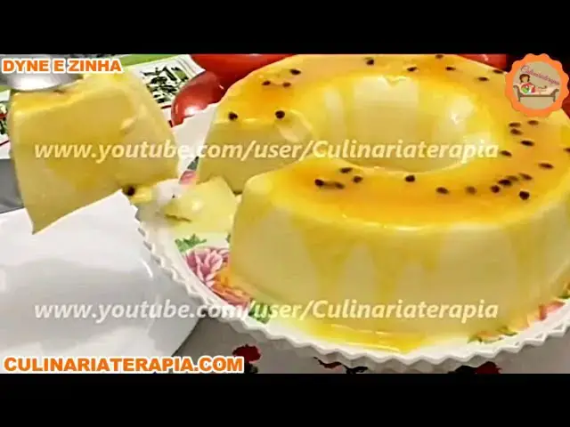 Video thumbnail for Aprenda Como Fazer Manjar de Maracujá com Calda Leve e Refrescante Ensinado por Especialista