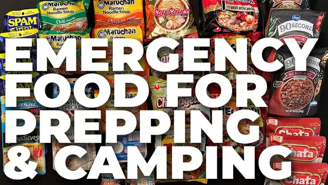 Video thumbnail for Food for Prepping, Camping & Bugging Out | Emergency Food Options