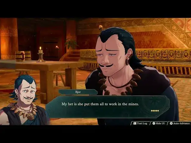 Video thumbnail for Fire Emblem: Fortune's Weave - 1 Leda Path Ch 1: Leda Interrogates Than Executes Bjor Cutscene