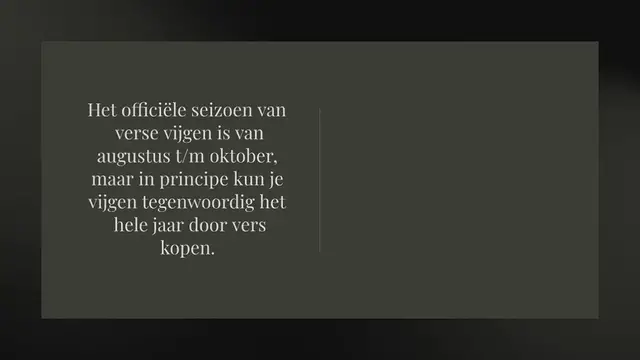 Video thumbnail for Hangop met vijgen en amandelen