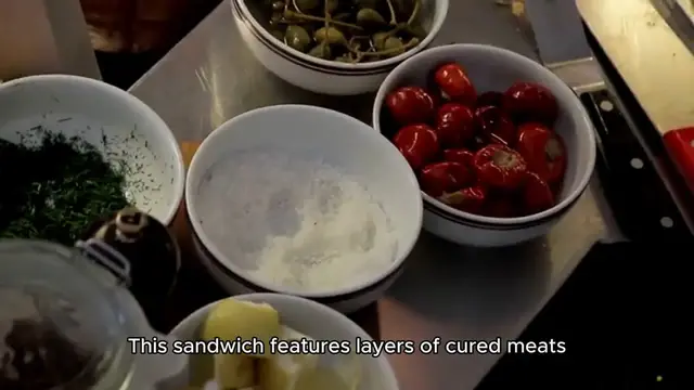 Video thumbnail for muffaletta recipe