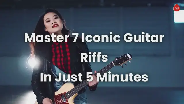 'Video thumbnail for 7 Iconic Guitar riffs '