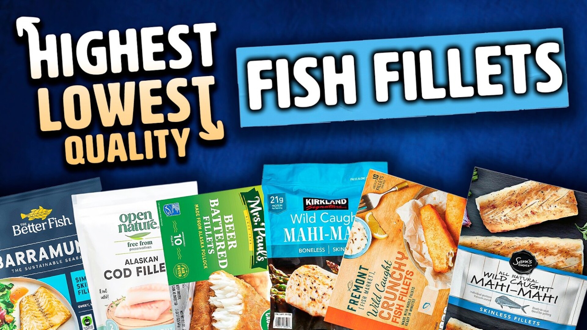 Video thumbnail for The Highest And Lowest Quality Frozen Fish Fillets You Can Buy