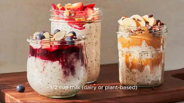 Video thumbnail for overnight oats recipe