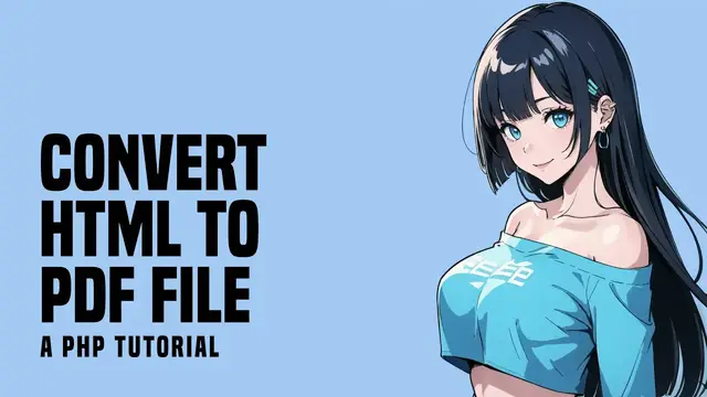 Video thumbnail for 3 Ways To Convert HTML To PDF In PHP