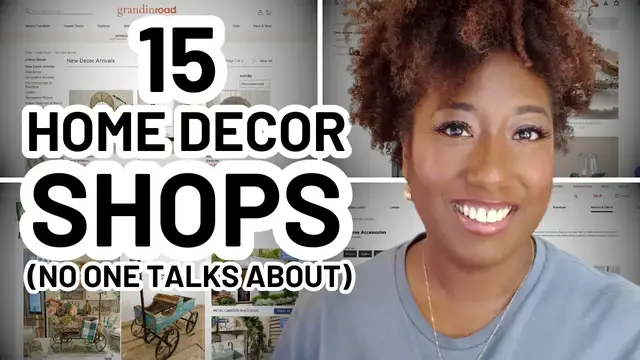 'Video thumbnail for 15 HOME DECOR SHOPS (No One Talks About)'