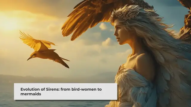 Video thumbnail for The Captivating Lure of Sirens: Exploring the Mythical Creatures that Enchant and Endanger