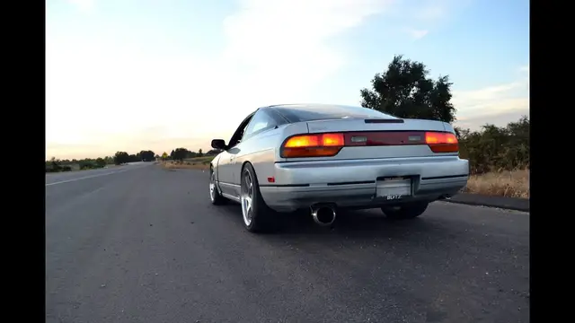 'Video thumbnail for Richie's RB25 240SX //Golden Hour smoky donuts + cruise'