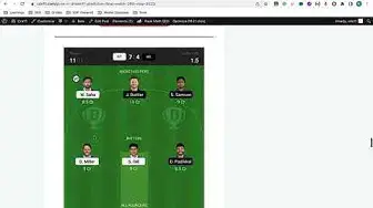 Video thumbnail for GT vs RR Dream11 Prediction GT vs RR Dream11 Team RR vs GT Dream11 Team Today Match Playing 11