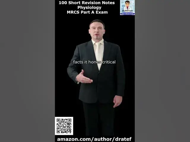 Video thumbnail for 100 Short Revision Notes for Physiology of MRCS Part A Exam by Dr  Atef Ahmed   #mrcs  #physiology
