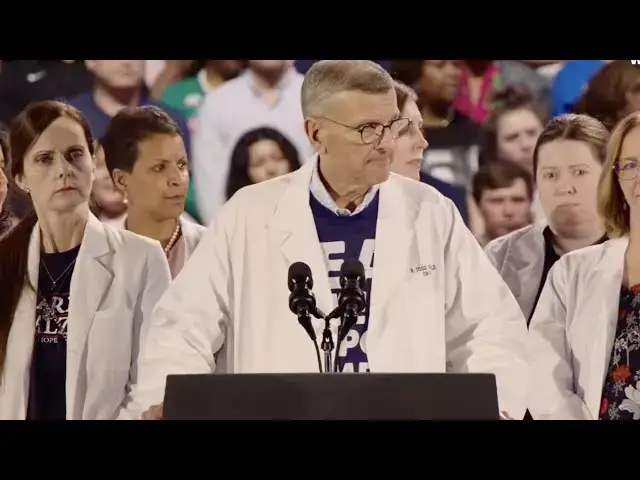 Video thumbnail for Emergency At Kamala Harris Rally - Medical Staff Takes Insane Action
