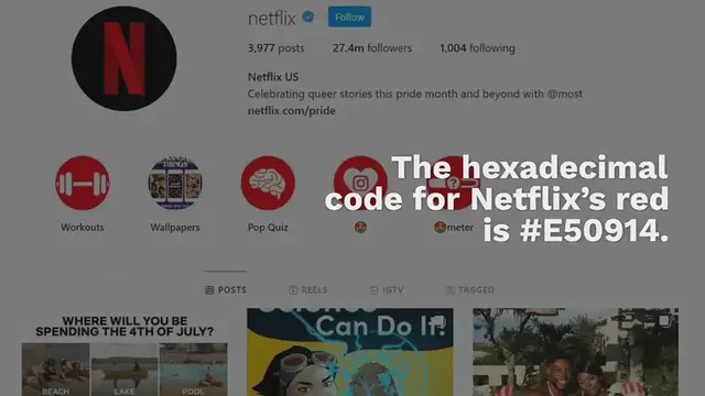 Video thumbnail for Netflix Color Palette | Hex, RGB & HSL