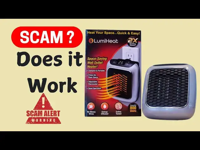 Video thumbnail for LumiHeat Heater Reviews: Before Buy Check LumiHeat Heater Is Scam Or Legit? | Product Review