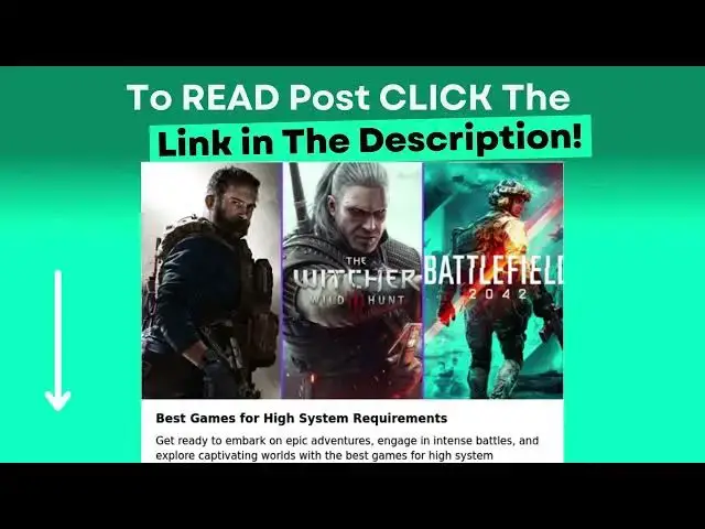 Video thumbnail for Best Games for High System Requirements