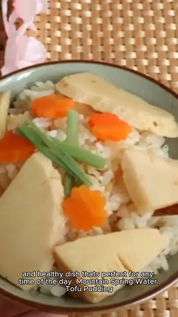 Video thumbnail for mountain spring water tofu pudding recipe