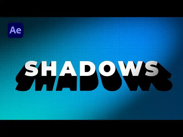 'Video thumbnail for How to Create Nice Shadows in After Effects - Beginners AE Tutorial'