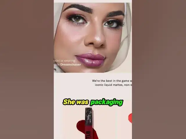 'Video thumbnail for From Rejection to Retail Success  The Lip Bar's Inspiring Journey #beauty #shorts'