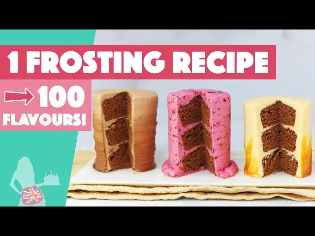 'Video thumbnail for 1 Frosting Recipe for 100s of Flavours!'
