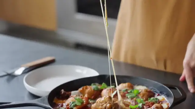 'Video thumbnail for This 5 Star Chicken Dinner Tastes Like Pizza ¦ Melissa Clark ¦ NYT Cooking (720p 24fps)'
