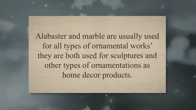 Video thumbnail for How To Tell The Difference Between Alabaster And Marble?