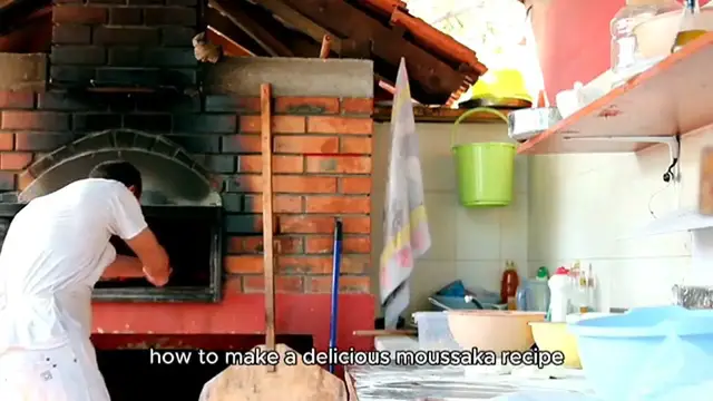 Video thumbnail for moussaka recipe