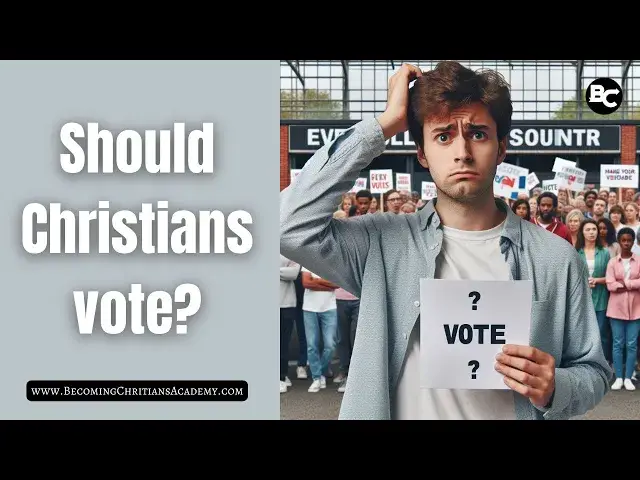 'Video thumbnail for 10 Compelling Reasons Christians Should Not Vote'