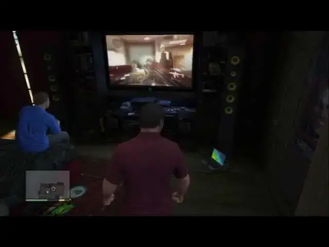 Video thumbnail for Grand Theft Auto V - Michael De Santa Plays Video Games (Rightious Slaighter) with Jimmy PS3