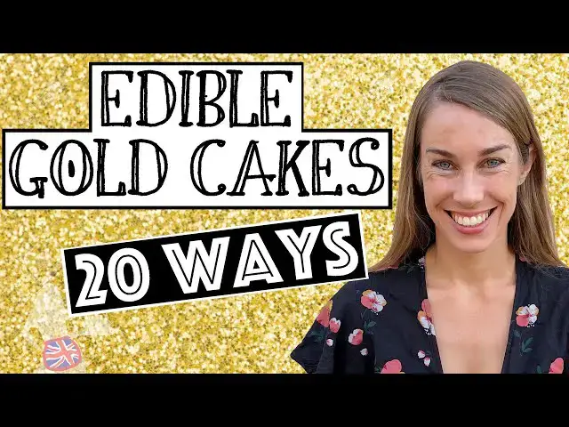 'Video thumbnail for Edible Gold Cakes 20 Ways'
